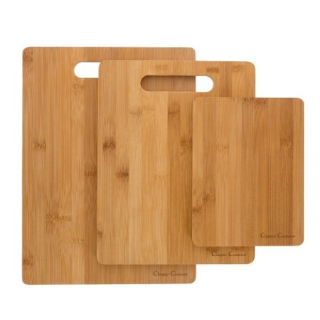 HASTINGS HOME Hastings Home 3-Piece Set Bamboo Cutting Boards 855142CSZ